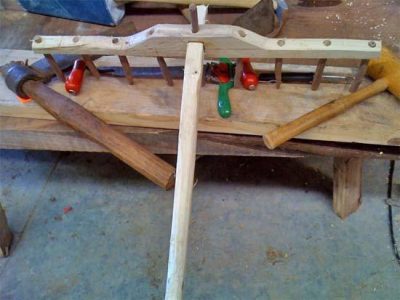 Homemade Hay Rake Image